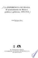 Libro La experiencia olvidada