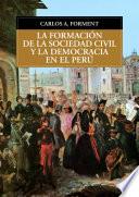 Libro La formación de la sociedad civil y la democracia en el Perú