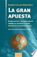 Libro La gran apuesta