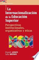 Libro La internacionalización de la Educación Superior