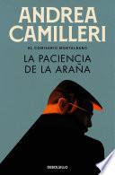 Libro La paciencia de la araña (Comisario Montalbano 12)