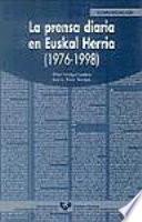Libro La prensa diaria en Euskal Herria, 1976-1998