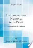 Libro La Universidad Nacional de la Plata