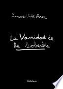 Libro La vanidad de la soberbia
