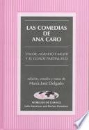 Libro Las comedias de Ana Caro