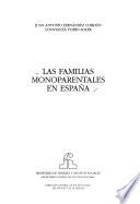 Libro Las familias monoparentales en España