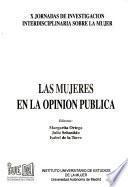 Libro Las mujeres en la opinión pública