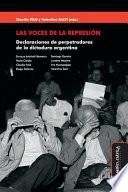 Libro Las voces de la represión: Declaraciones de perpetradores de la dictadura argentina