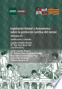 Libro LEGISLACIÓN ESTATAL Y AUTONÓMICA SOBRE LA PROTECCIÓN JURÍDICA DEL MENOR. CASTILLA-LEÓN Y CATALUÑA