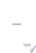 Libro Lejanías