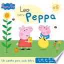 Libro Leo con Peppa Pig 5 - Un cuento para cada letra: j, ge, gi, ll, ñ, ch, x, k, w, güe-güi