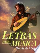 Libro Letras para música
