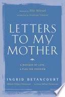 Libro Letters to My Mother