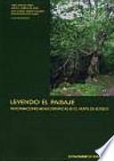 Libro Leyendo el paisaje
