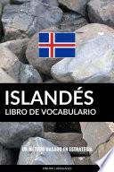 Libro Libro de Vocabulario Islandés
