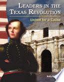 Libro Líderes de la Revolución de Texas (Leaders in the Texas Revolution) 6-Pack