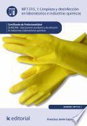 Libro Limpieza y desinfección en laboratorios e industrias químicas. QUIE0308