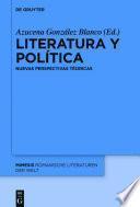 Libro Literatura y política