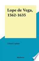 Libro Lope de Vega, 1562-1635