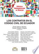 Libro Los contratos en el Código civil de Ecuador