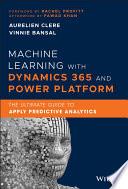 Libro Machine Learning with Dynamics 365 and Power Platform