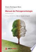 Libro Manual de Psicogerontología