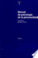 Libro Manual de psicología de la personalidad