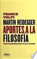 Libro Martin Heidegger