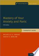 Libro Mastery of Your Anxiety and Panic