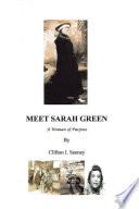 Libro MEET SARAH GREEN