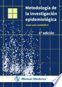 Libro Metodología de la investigación epidemiológica