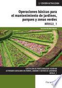 Libro MF0522_1 - Operaciones básicas para el mantenimiento de jardines, parques y zonas verdes