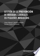 Libro MF1792_2 Gestión de la prevención de riesgos laborales en pequeños negocios