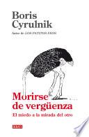 Libro Morirse de vergüenza