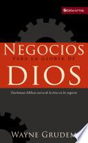 Libro Negocios para la gloria de Dios