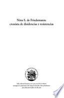 Libro Nina S. de Friedemann