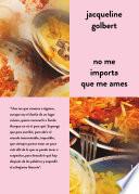 Libro No me importa que me ames