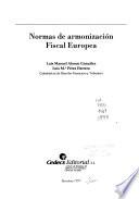 Libro Normas de armonización fiscal europea