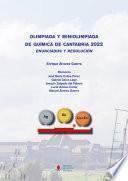 Libro Olimpiada y miniolimpiada de Química de Cantabria 2022. Enunciados y resolución