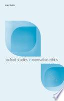 Libro Oxford Studies in Normative Ethics Volume 12