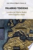 Libro Palabras tendidas