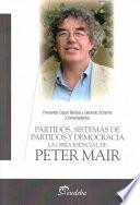 Libro Partidos, sistemas de partidos y democracia