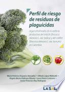 Libro Perfil del riesgo de residuos de plaguicidas