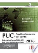 Libro Plan Único de Cuentas 2016