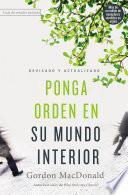 Libro Ponga orden en su mundo interior