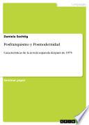 Libro Posfranquismo y Posmodernidad