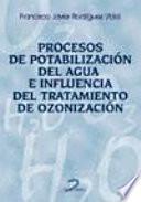 Libro Procesos de potabilización del agua e influencia del tratamiento de ozonización