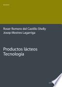 Libro Productos lácteos. Tecnología