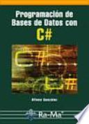 Libro Programación de Bases de Datos con C#