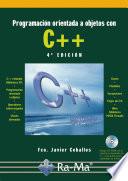 Libro Programación Orientada a Objetos con C++. 4ª edición